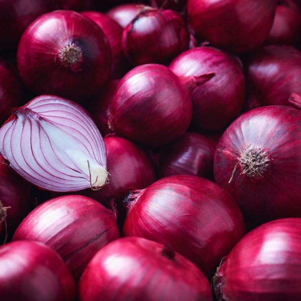 Oignons rouges